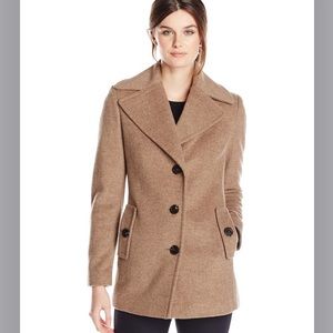 Calvin Klein Single Breasted Wool Coat/Jacket
